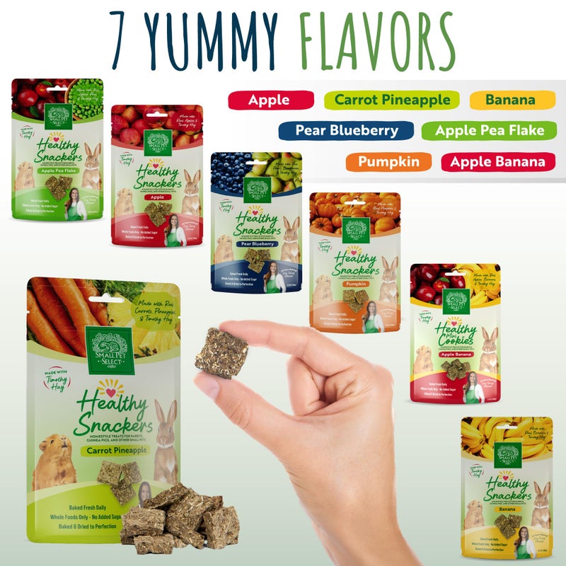 Small Pet Select - Healthy Snackers - Carrot/Pineapple - Image 5